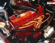 Holden EH delivery engine bay