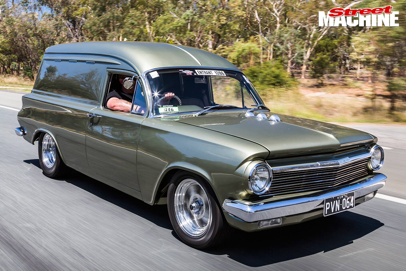 Holden -EH-Panel -Van -onroad -front