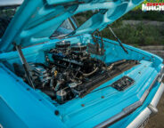 Holden EJ engine bay