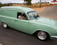 Holden EJ panelvan onroad