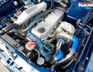 Holden FB wagon engine bay
