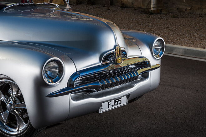 Holden FJ front detail