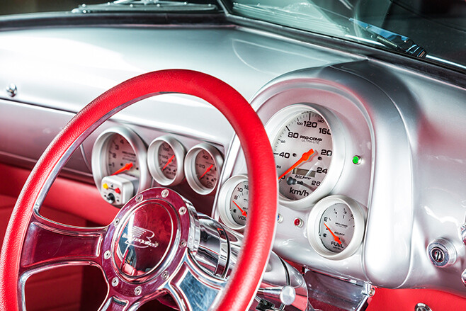 Holden FJ gauges