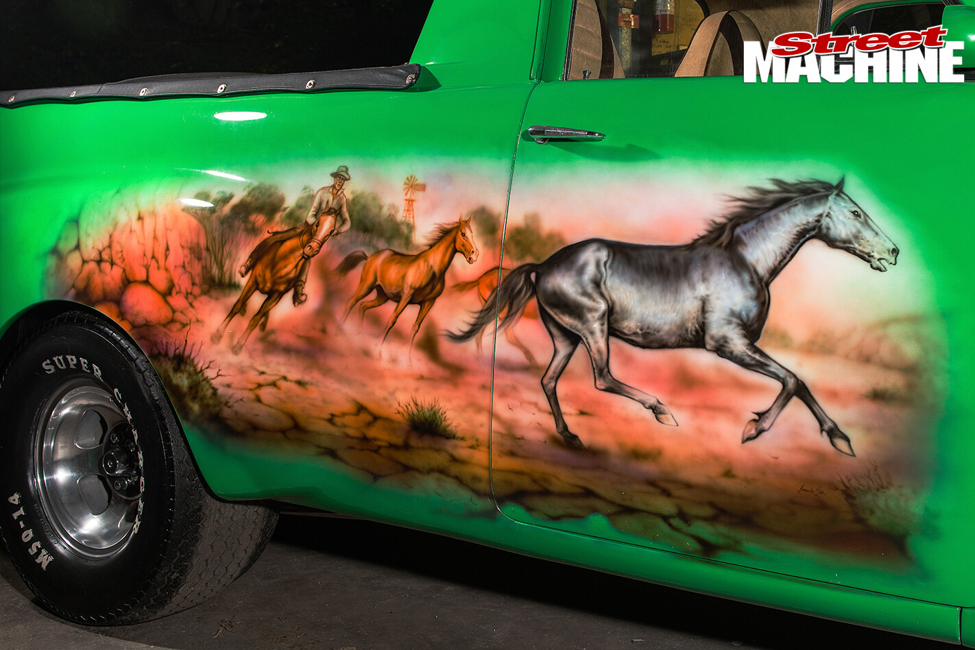 Holden -FJ-Utility -mural -side