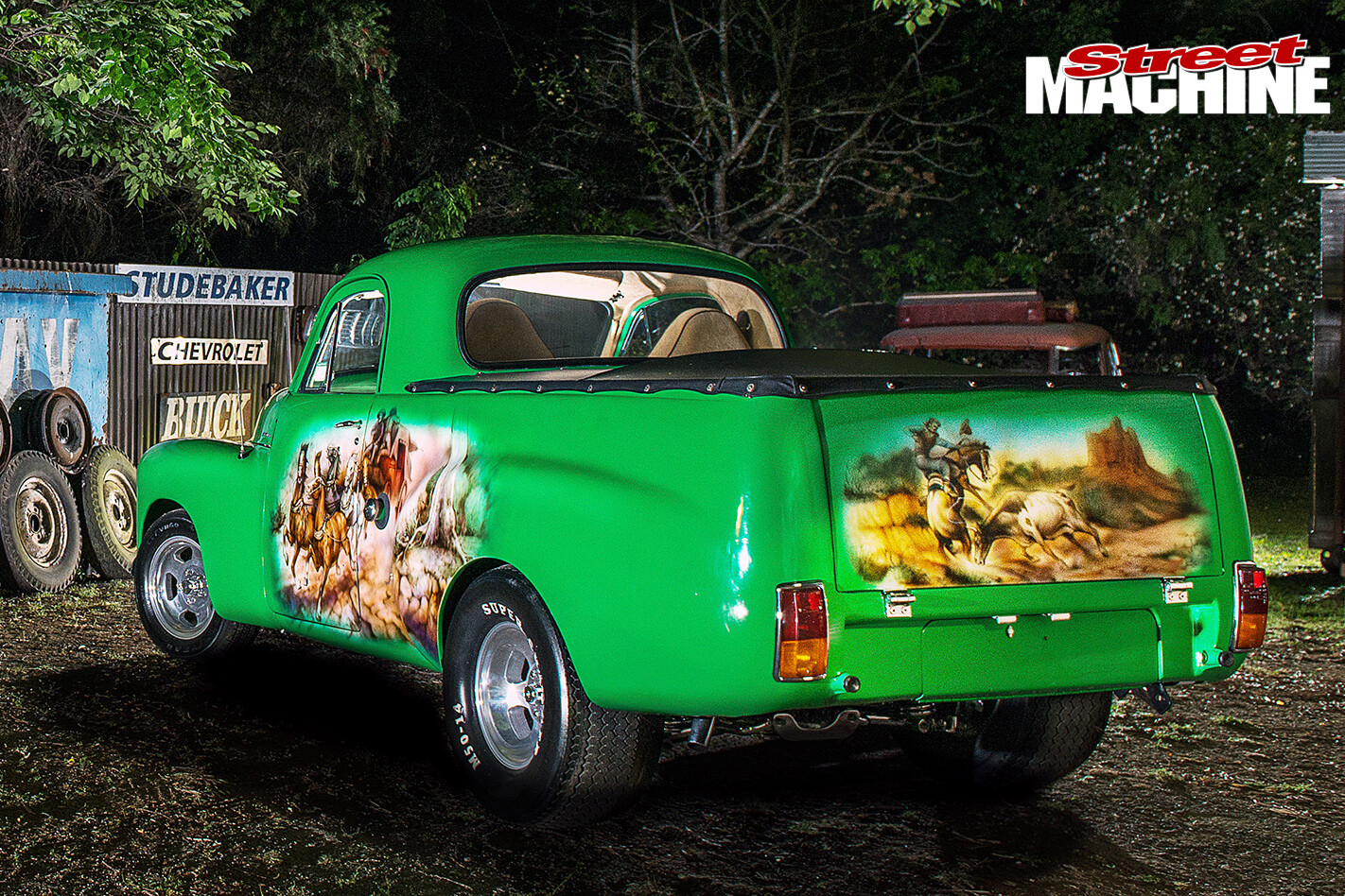 Holden -FJ-Utility -rear -mural