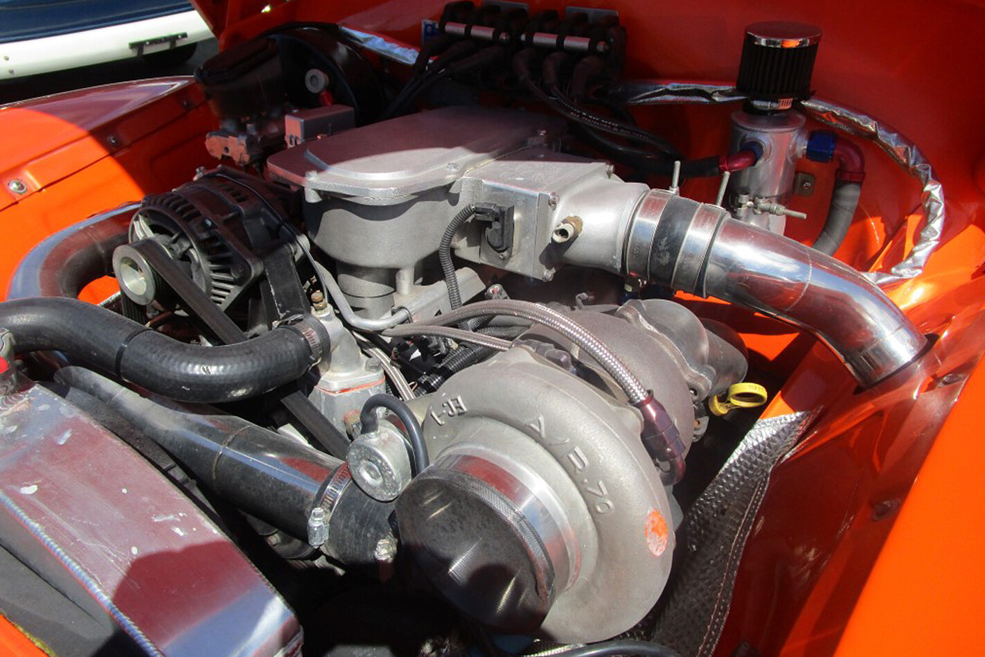 Holden FX engine bay