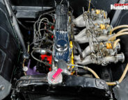 Holden FX gasser engine bay