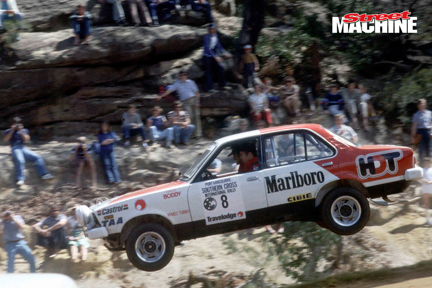 Holden Gemini Rally Jump