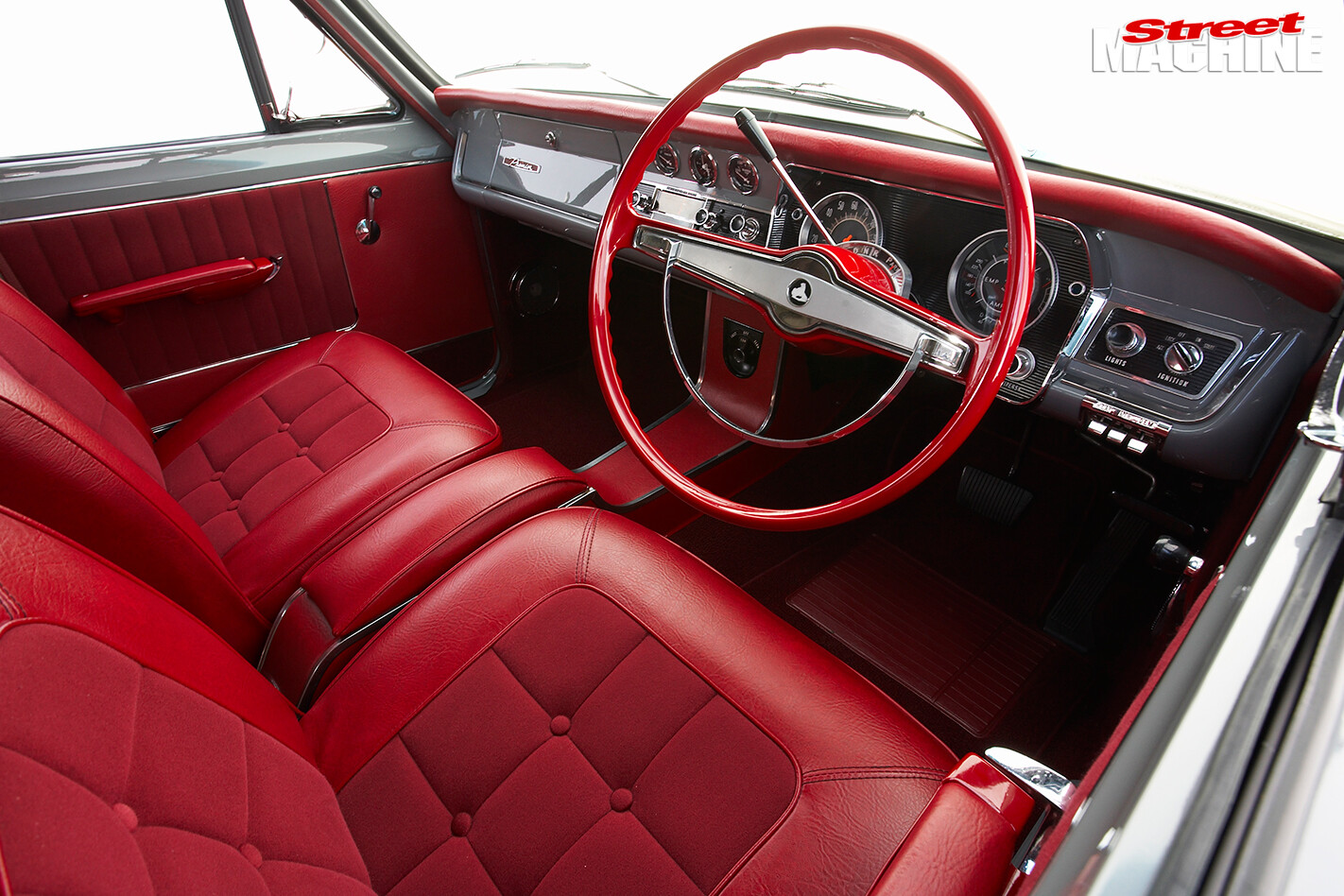 Holden -HD-van -interior -front