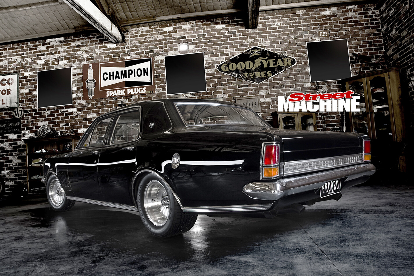 Holden -HG-Brougham -rear