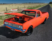 Street Machine Features Holden Hg Ute Engine Bay 4 0421