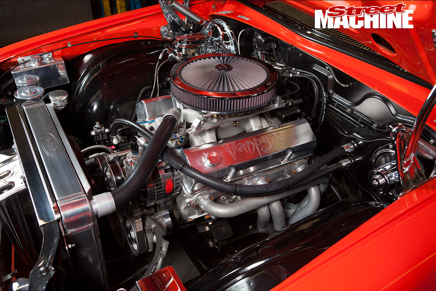 Holden -HJ-Sandman -engine -bay