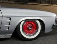 Holden HJ van front wheel