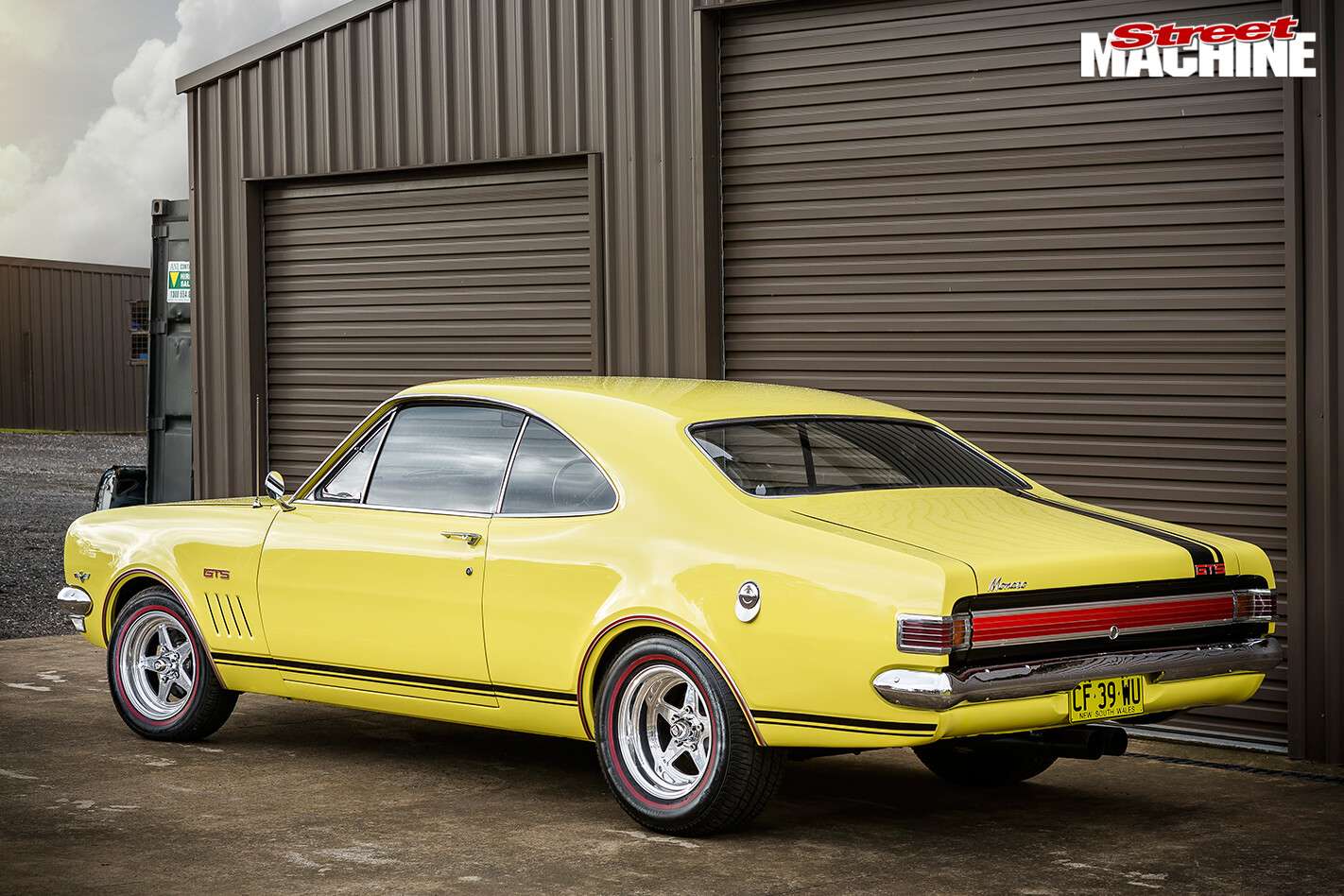 Holden -hk -monaro -rear -angle