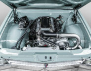 Holden HK ute engine bay