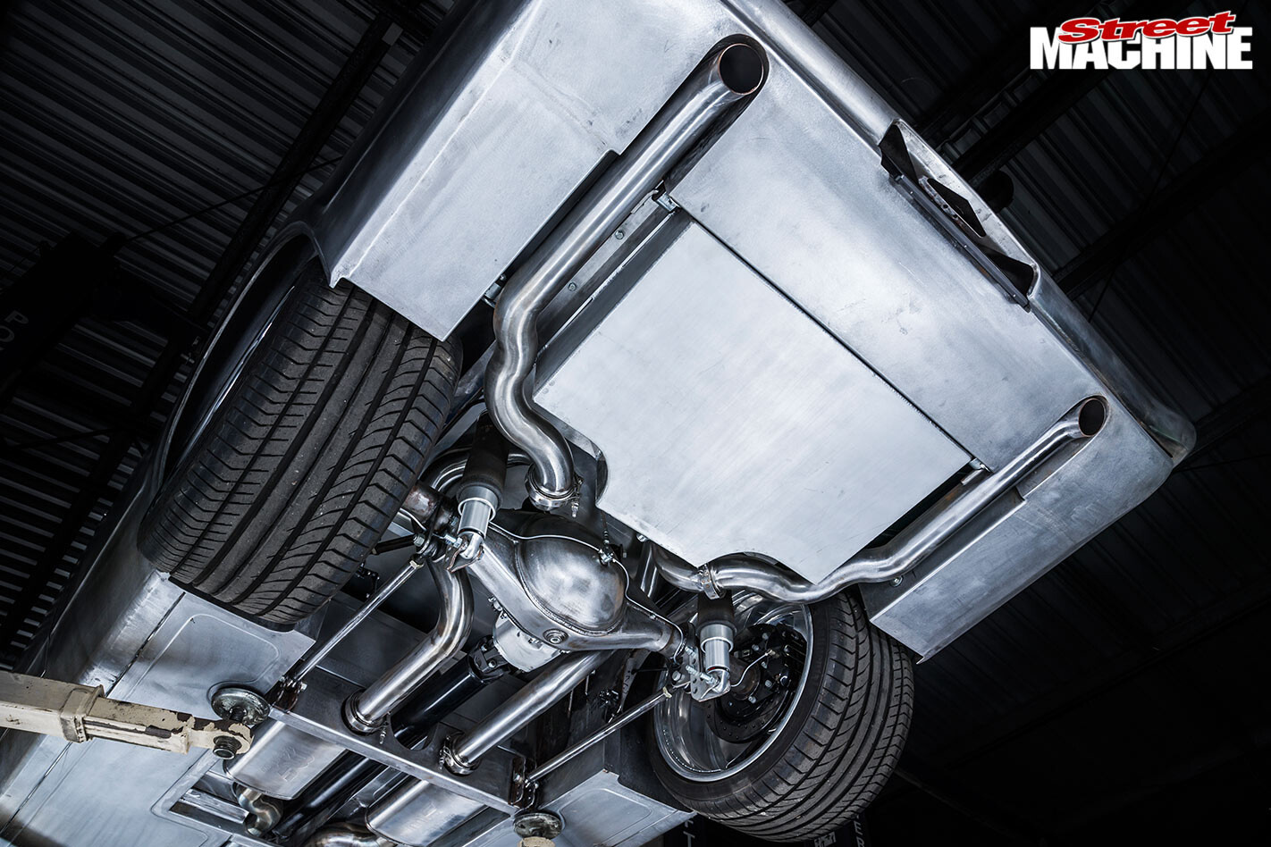 Holden HK ute underside