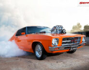 Holden HQ GTS Monaro burnout