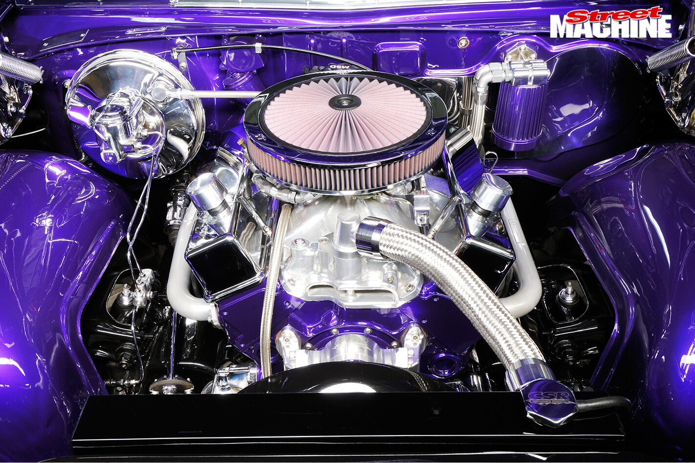 Holden -HQ-Monaro -engine -bay
