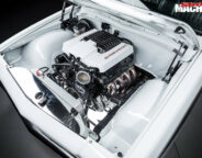 Holden HQ Sandman ute replica engine bay
