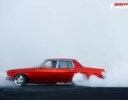 Holden HQ Statesman burnout