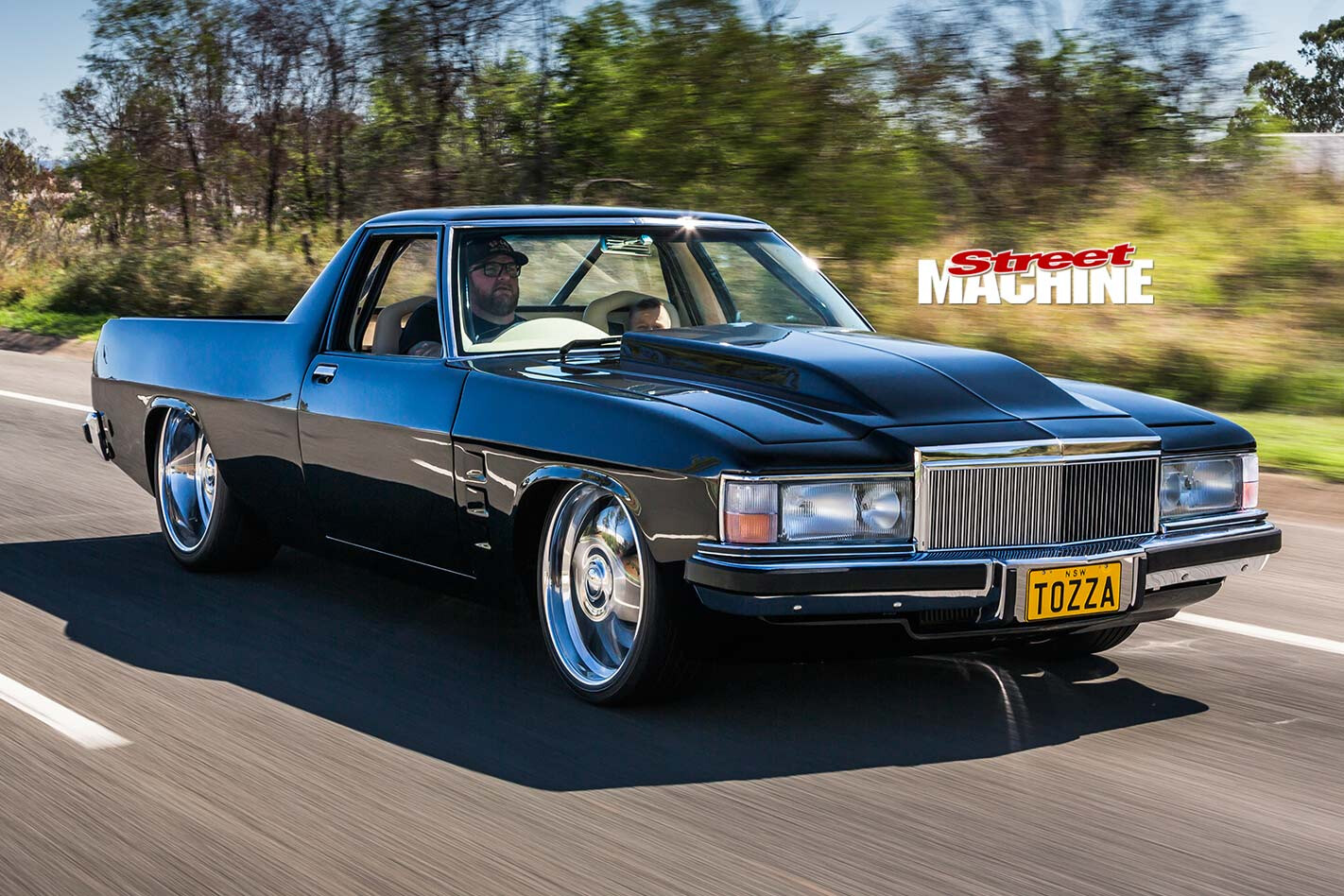 Holden HQ ute onroad