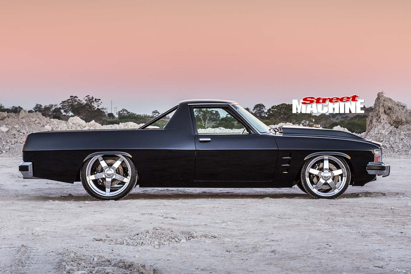 Holden HQ ute side