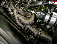 Holden HQ wagon engine bay