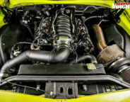 Holden HQ wagon engine bay