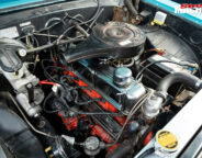 Holden HR engine bay