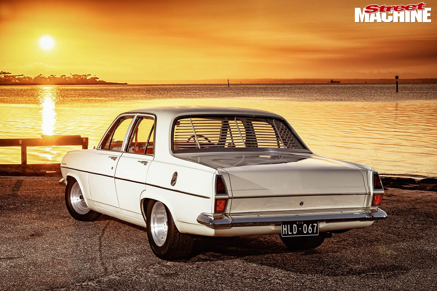 Holden HR rear