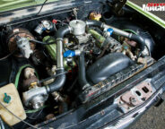 Holden HT Kingswood engine bay