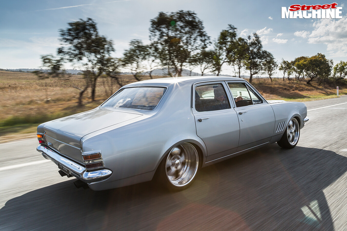 Holden -HT-Kingswood -onroad -rear