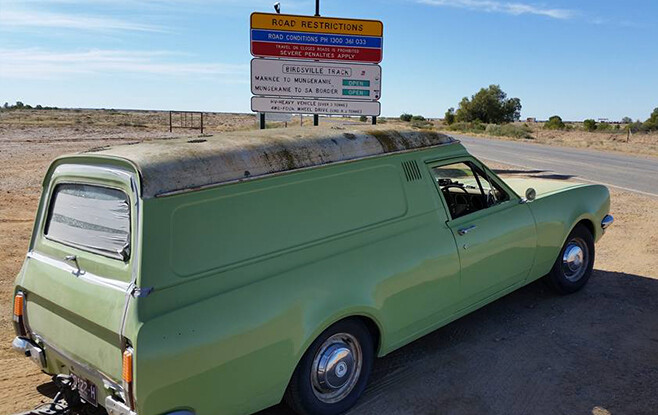 Holden HT panel van