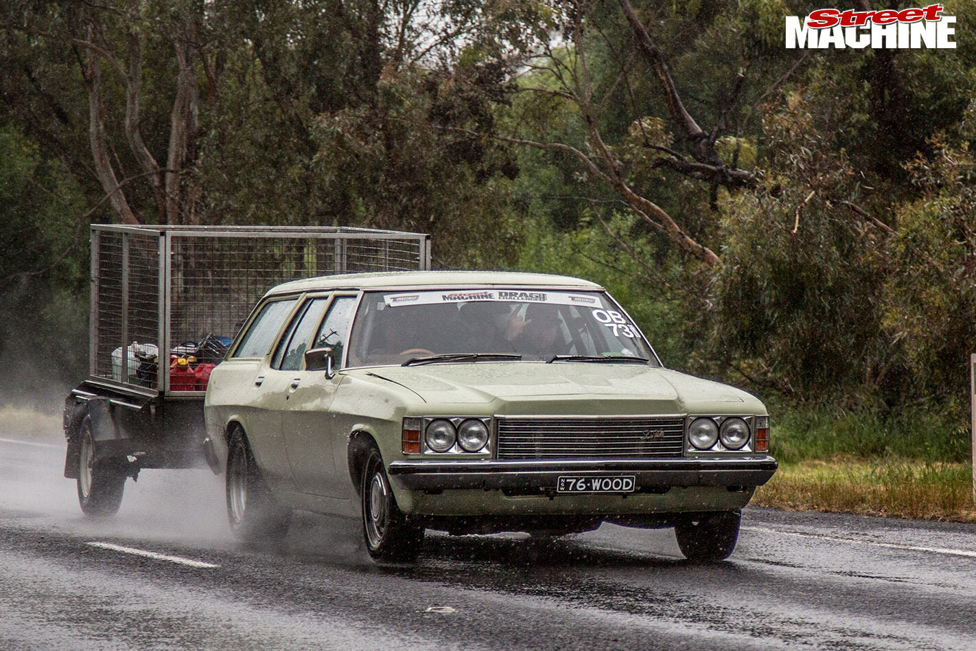 Holden HX wagon sleeper