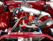 Holden HZ engine bay