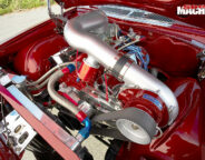 Holden HZ engine bay
