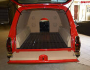 Holden HZ panel van interior
