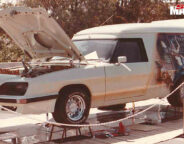 Holden HZ panel van The Wizard