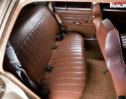 Holden HZ wagon rear seats