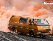 Holden Shuttle Van V8 Burnout