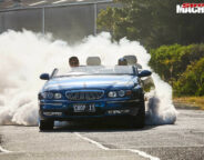 Holden Statesman cruiser burnout