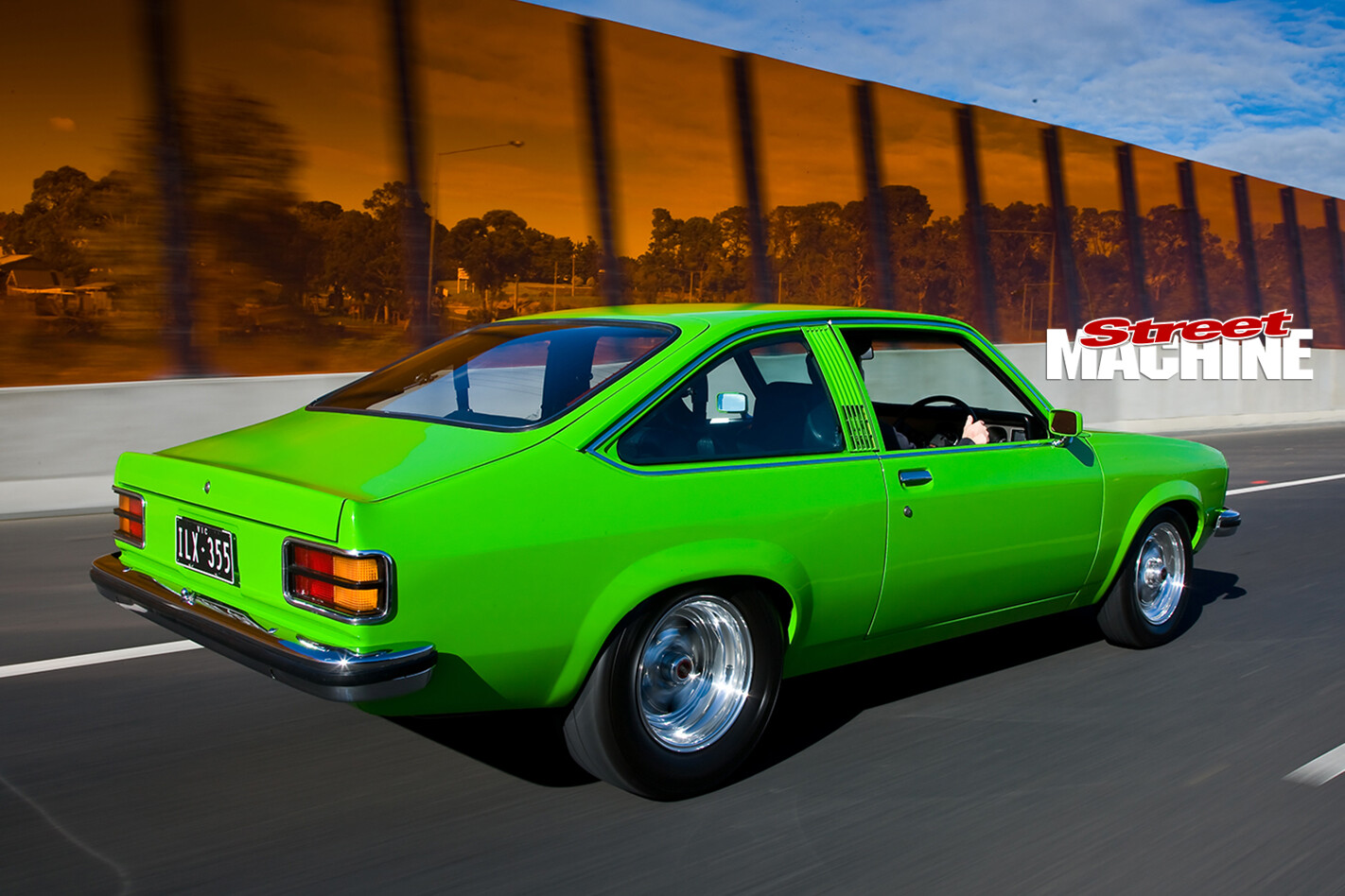 Holden -Torana -LX-Hatch -front -onroad -rear