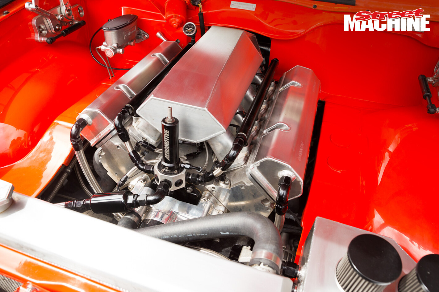 Holden Torana Twin Turbo LS Drew Engine
