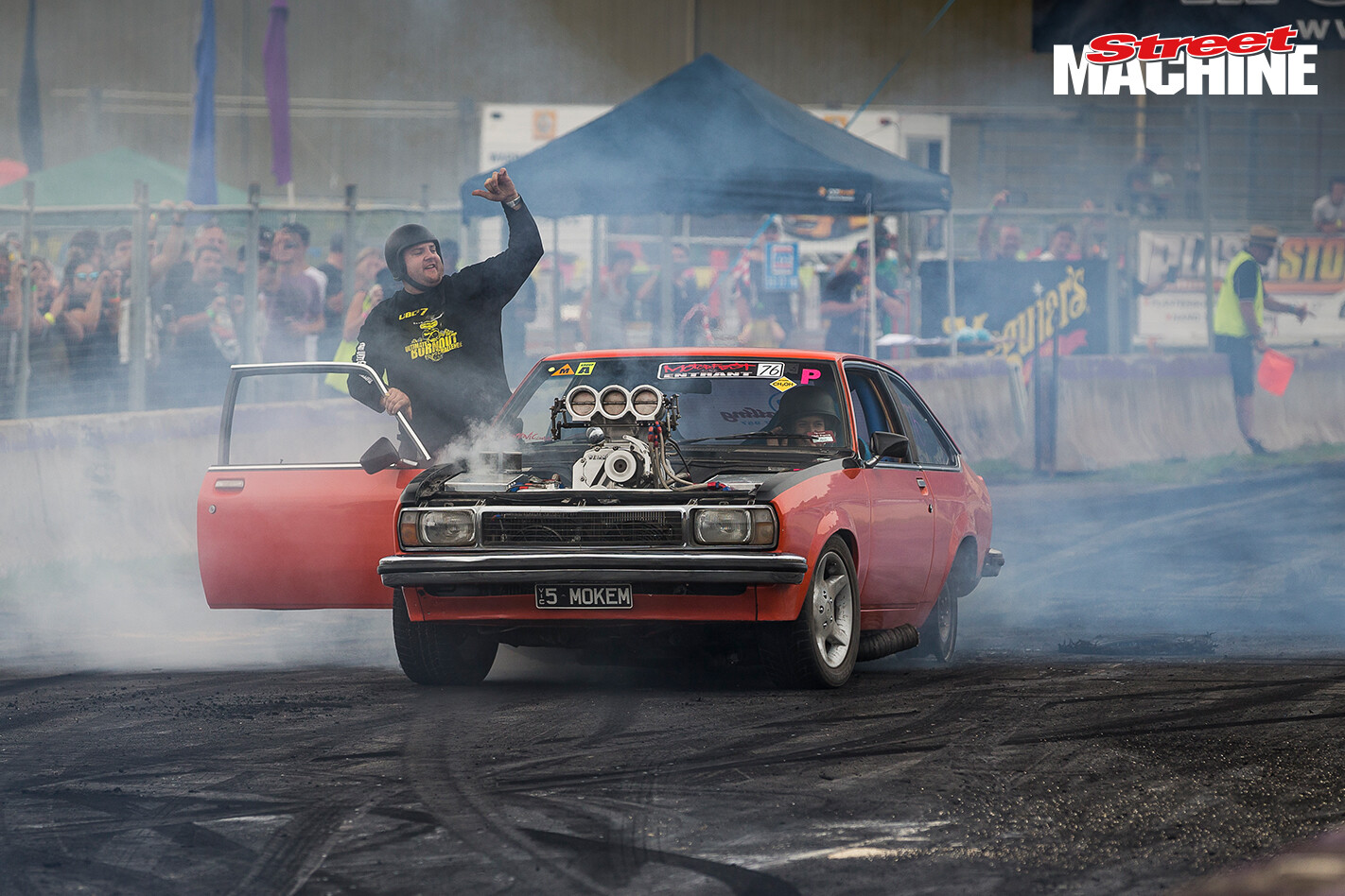 Holden UC Torana Burnout