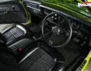Holden ute interior