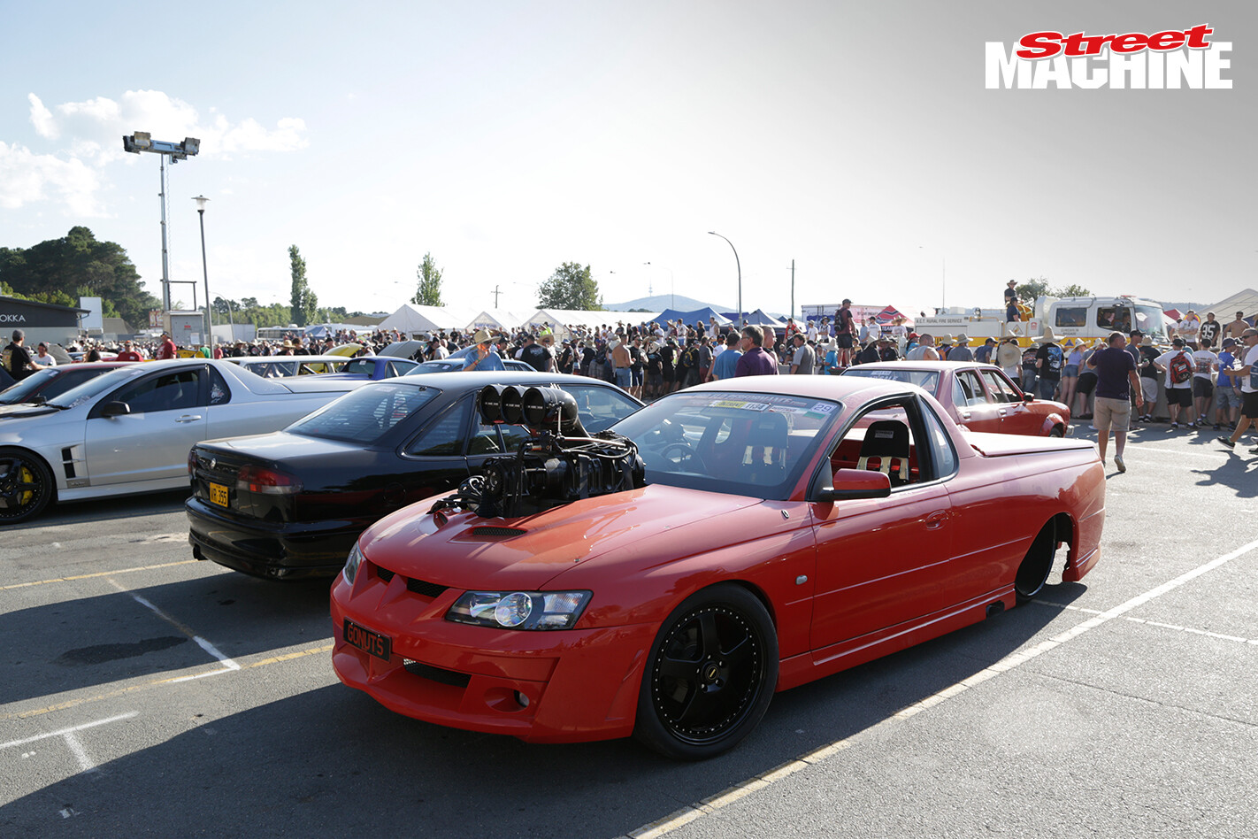 Holden Ute Blown Burnout