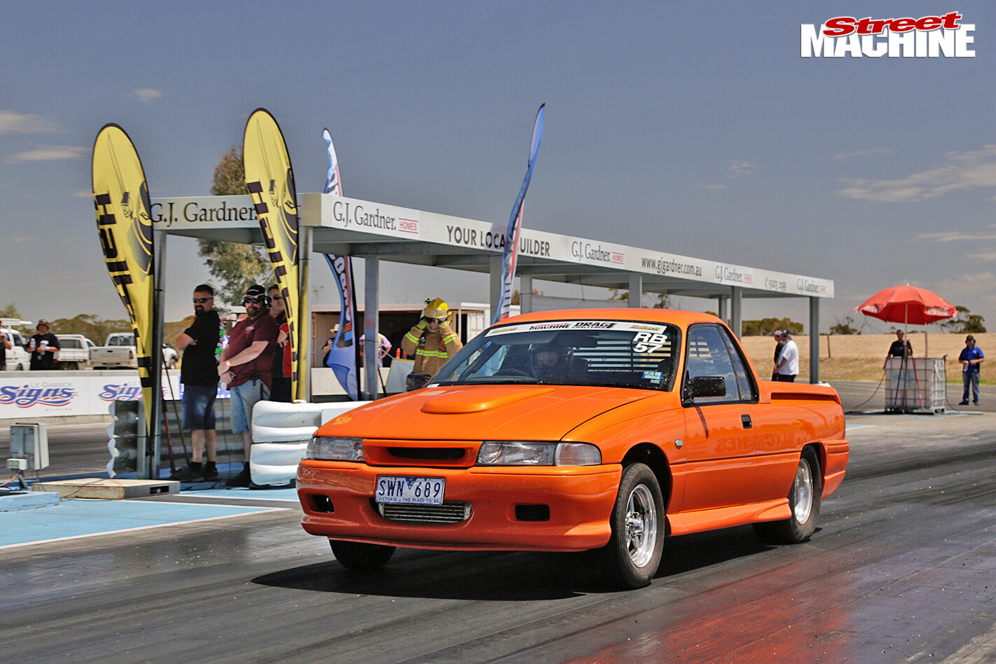 Holden -ute -drag -challenge -grid