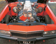Holden WB ute engine bay