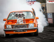 Holden VC Commodore burnout