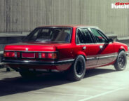 Holden VH Commodore rear angle
